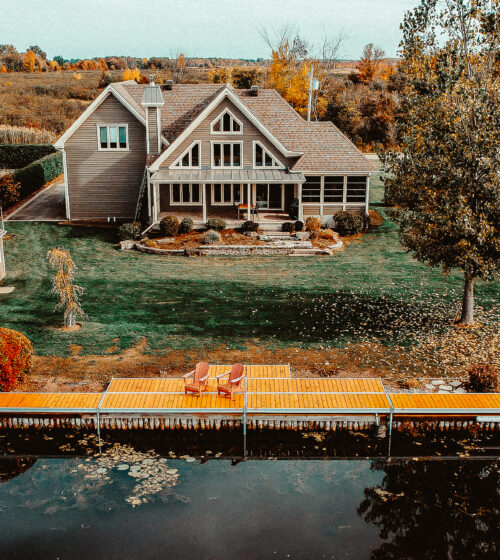 Patio style dock by Postech Cornwall
