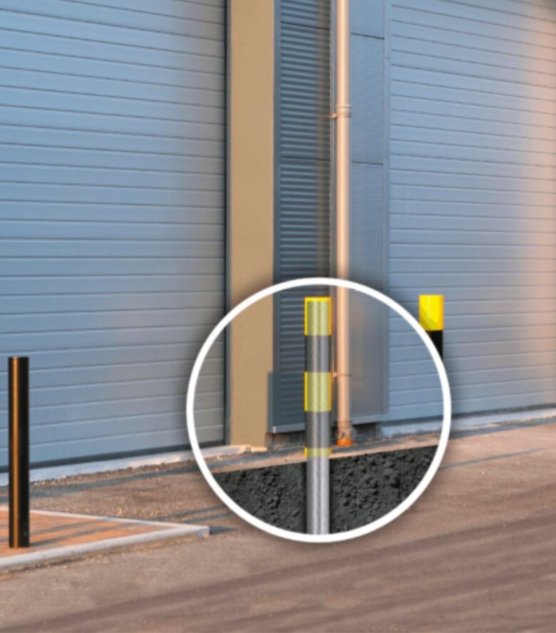 Commercial building secured with Postech Screw Piles foundation